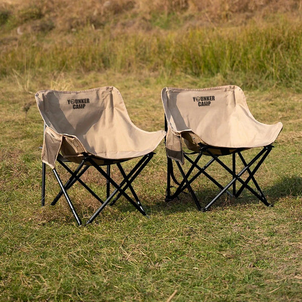 CampFold Moon Folding Portable Stool Chair